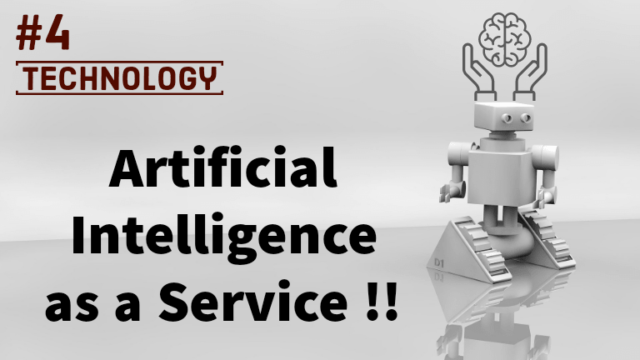 Artificial intelligence as a Service