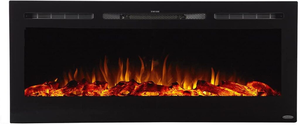 Touchstone Sideline Recessed Mounted Electric Fireplaces 2020-21 Winter Accessories List